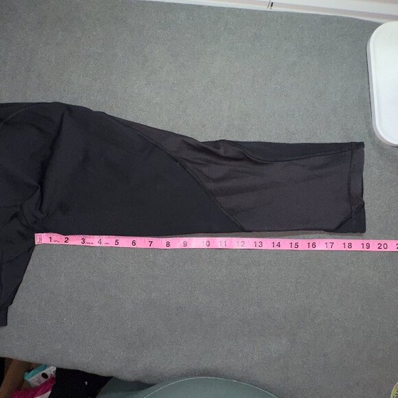 🖤 Lululemon Always Airy High-Rise Run Crop 19" Black - Size 6 💨 - Picture 13 of 13